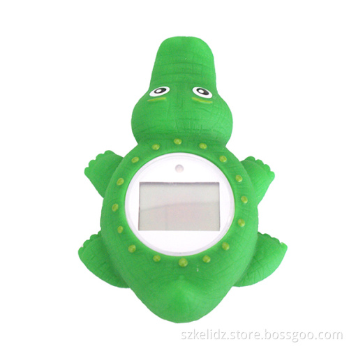 New Arrival Waterproof Cartoon Crocodile Baby Room And Baby Bath Thermometer